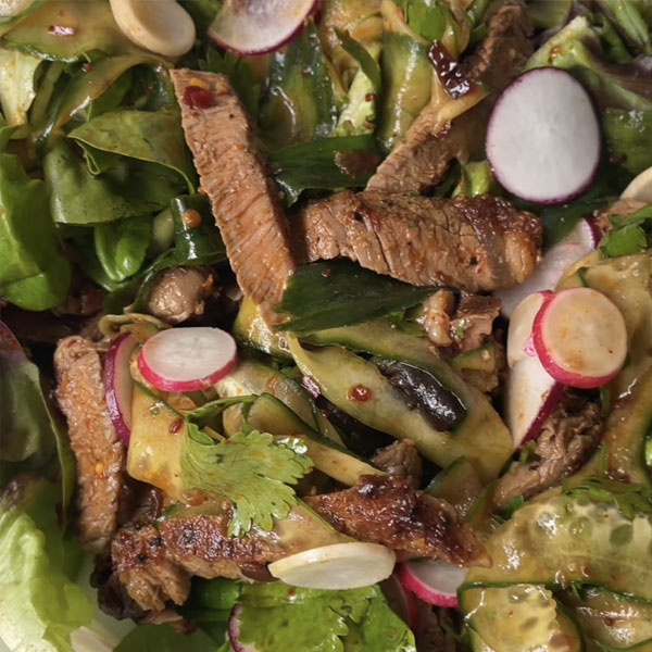 Chilli Vinegar & Steak Salad